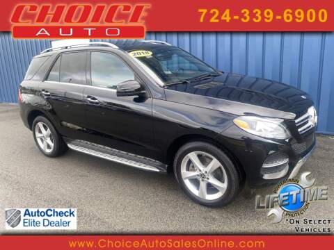 2018 Mercedes-Benz GLE for sale at CHOICE AUTO SALES in Murrysville PA