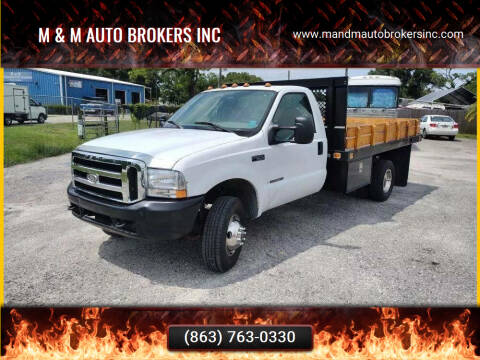 2000 Ford F-350 Super Duty for sale at M & M AUTO BROKERS INC in Okeechobee FL