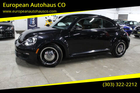 2016 Volkswagen Beetle for sale at European Autohaus CO in Denver CO