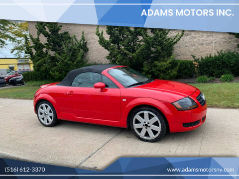 2003 Audi TT for sale at Adams Motors INC. in Inwood NY