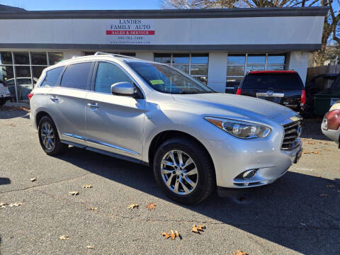 2015 Infiniti QX60 for sale at Landes Family Auto Sales in Attleboro MA