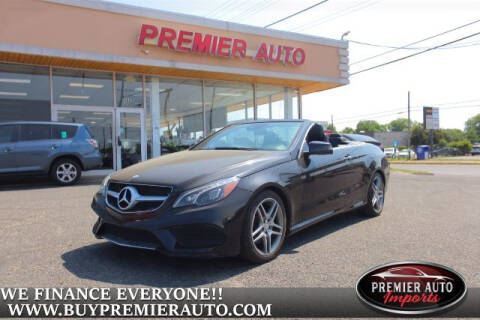 2016 Mercedes-Benz E-Class for sale at PREMIER AUTO IMPORTS - Temple Hills Location in Temple Hills MD