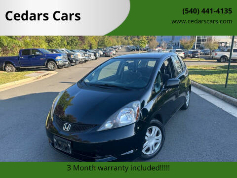 2009 Honda Fit for sale at Cedars Cars in Chantilly VA