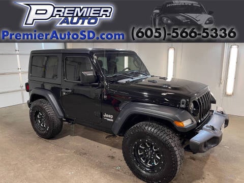 2019 Jeep Wrangler for sale at Premier Auto in Sioux Falls SD