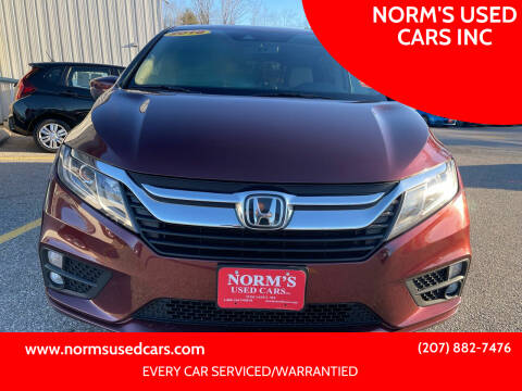 2018 Honda Odyssey for sale at NORM'S USED CARS INC in Wiscasset ME