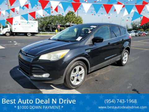 2014 Ford Escape for sale at Best Auto Deal N Drive in Hollywood FL