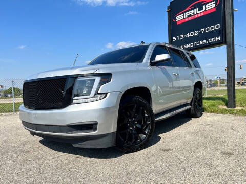 2015 Chevrolet Tahoe for sale at SIRIUS MOTORS INC in Monroe OH