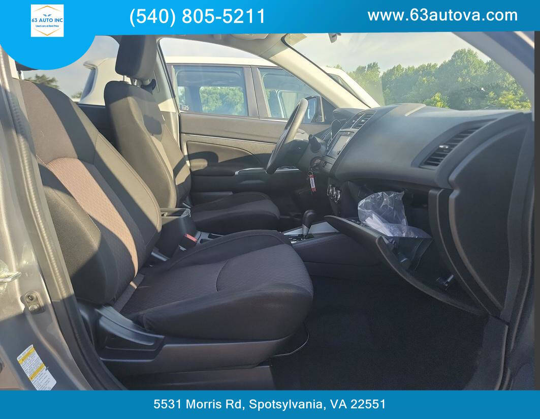 2019 Mitsubishi Outlander Sport for sale at 63 Auto Inc in Spotsylvania, VA