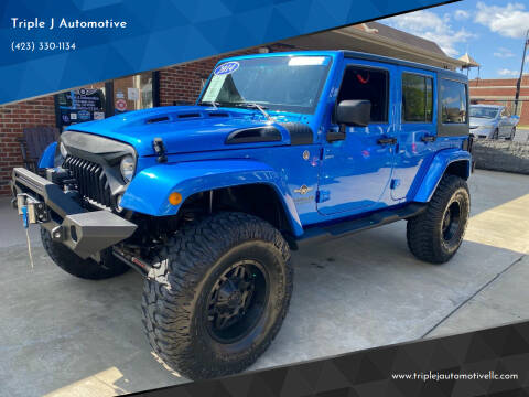 2014 Jeep Wrangler Unlimited for sale at Triple J Automotive in Erwin TN
