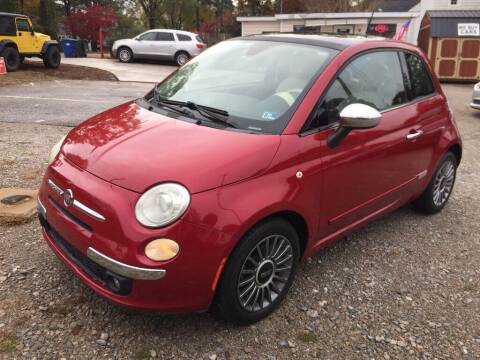 2012 FIAT 500 for sale at Deme Motors in Raleigh NC