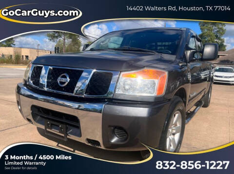 2009 Nissan Titan for sale at Gocarguys.com in Houston TX