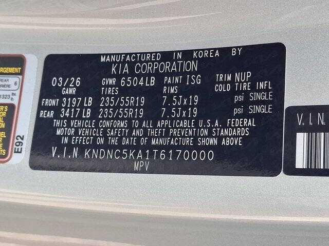 2026 Kia Carnival Hybrid EX
