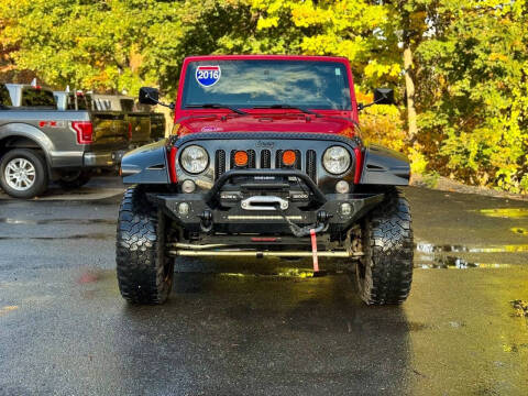 2016 Jeep Wrangler Willys Wheeler