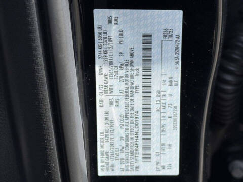 2022 Ford Ranger Lariat