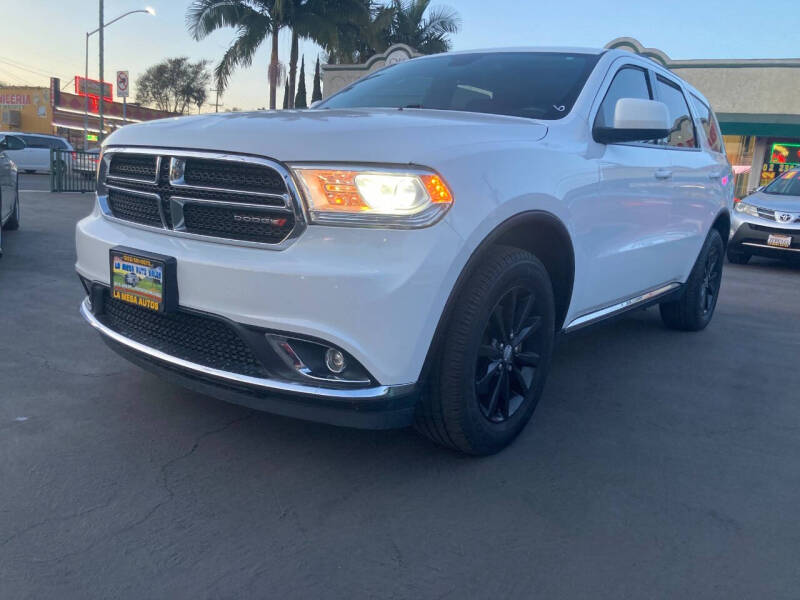 2017 Dodge Durango for sale at La Mesa Auto Sales in Huntington Park CA