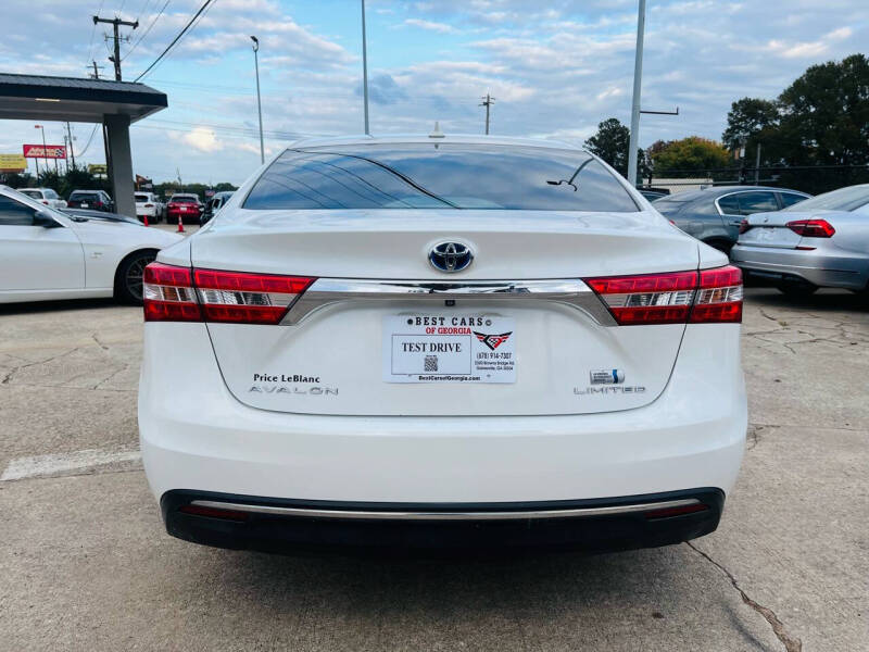 2013 Toyota Avalon Limited Hybrid photo 7