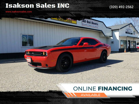 2015 Dodge Challenger for sale at Isakson Sales INC in Waite Park MN