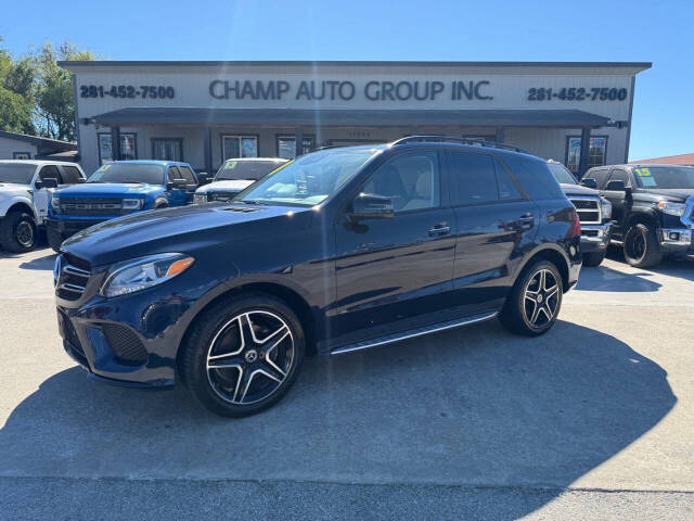 2018 Mercedes-Benz GLE for sale at Champ Auto Group Inc in Channelview, TX