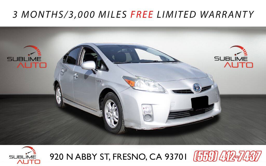 2011 Toyota Prius for sale at SUBLIME AUTO in Fresno, CA