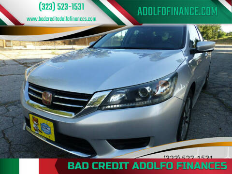 2015 Honda Accord for sale at Bad Credit Adolfo Finances in Sun Valley CA