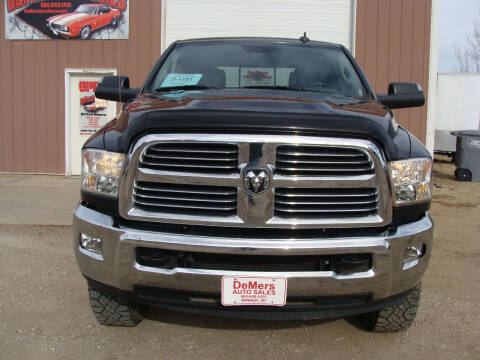 2013 RAM Ram Pickup 2500 for sale at DeMers Auto Sales in Winner SD