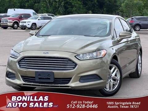 2013 Ford Fusion for sale at Bonillas Auto Sales in Austin TX