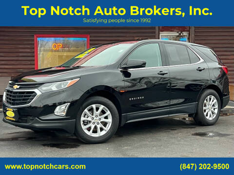 2019 Chevrolet Equinox for sale at Top Notch Auto Brokers, Inc. in McHenry IL