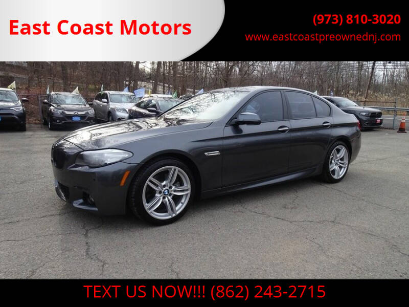 2016 BMW 5 Series for sale at East Coast Motors in Lake Hopatcong NJ