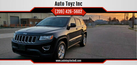 2015 Jeep Grand Cherokee for sale at Auto Toyz Inc in Lodi CA