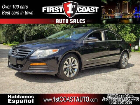 2012 Volkswagen CC for sale at First Coast Auto Sales in Jacksonville FL