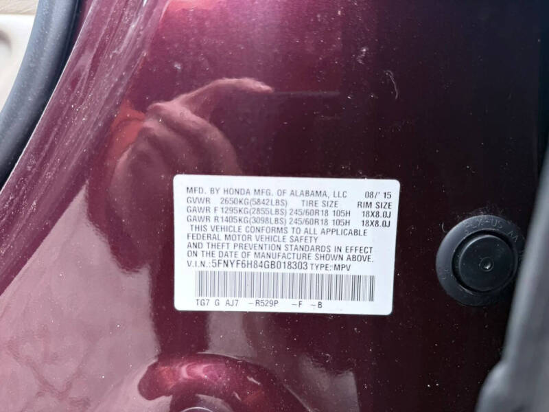 2016 Honda Pilot EX-L w/RES