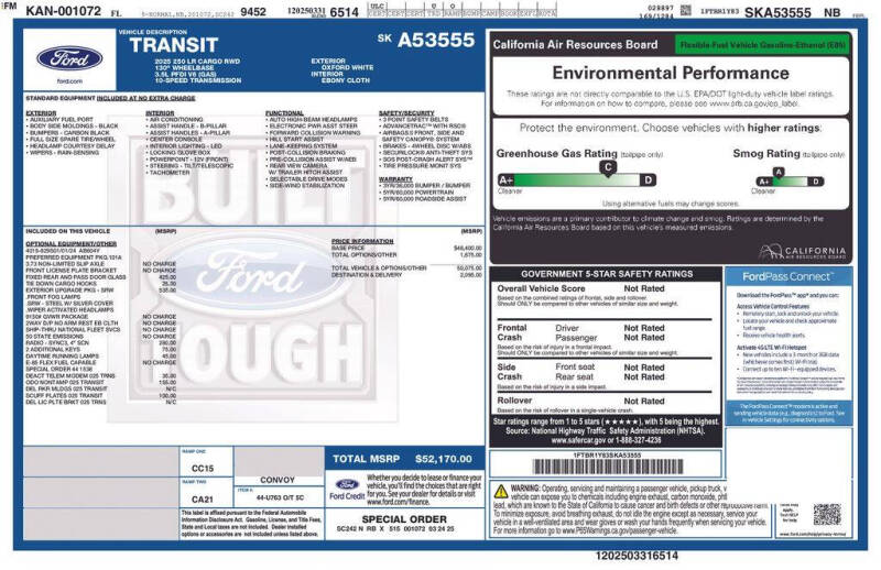 2025 Ford Transit