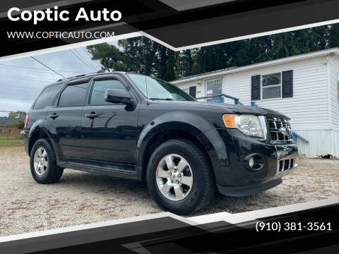 2011 Ford Escape for sale at Coptic Auto in Wilson NC