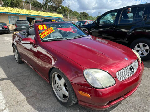 2001 Mercedes-Benz SLK for sale at 1 NATION AUTO GROUP in Vista CA