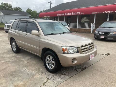 2004 Toyota Highlander for sale at Taylor Auto Sales Inc in Lyman SC