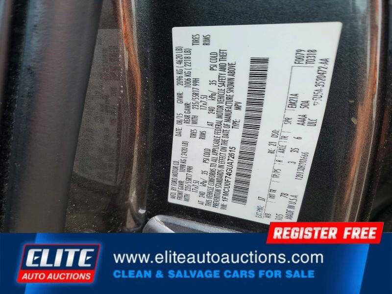 Dk. Gray 2016 Ford Escape S S 4dr SUV 26