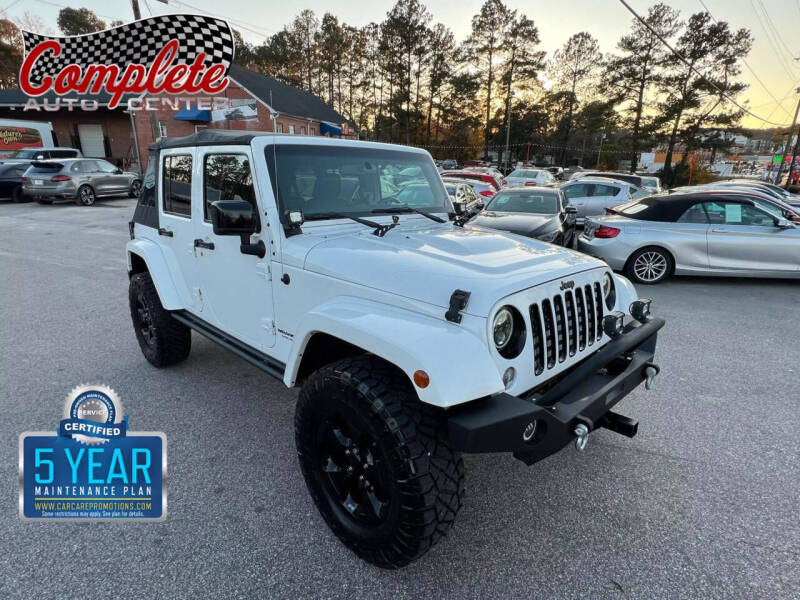 2015 Jeep Wrangler Unlimited for sale at Complete Auto Center , Inc in Raleigh NC