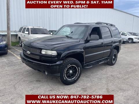 2001 Chevrolet Tahoe for sale at Waukegan Auto Auction in Waukegan IL