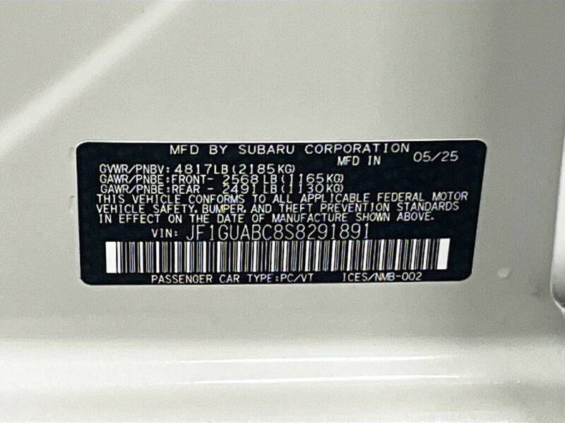 2025 Subaru Impreza