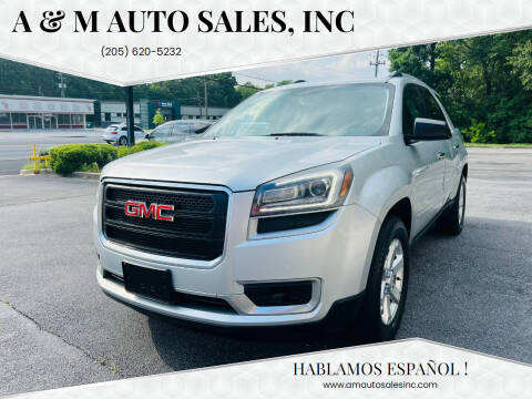 2015 GMC Acadia for sale at A & M Auto Sales, Inc in Alabaster AL