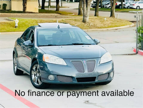 2009 Pontiac G6 for sale at Texas Drive Auto in Dallas TX