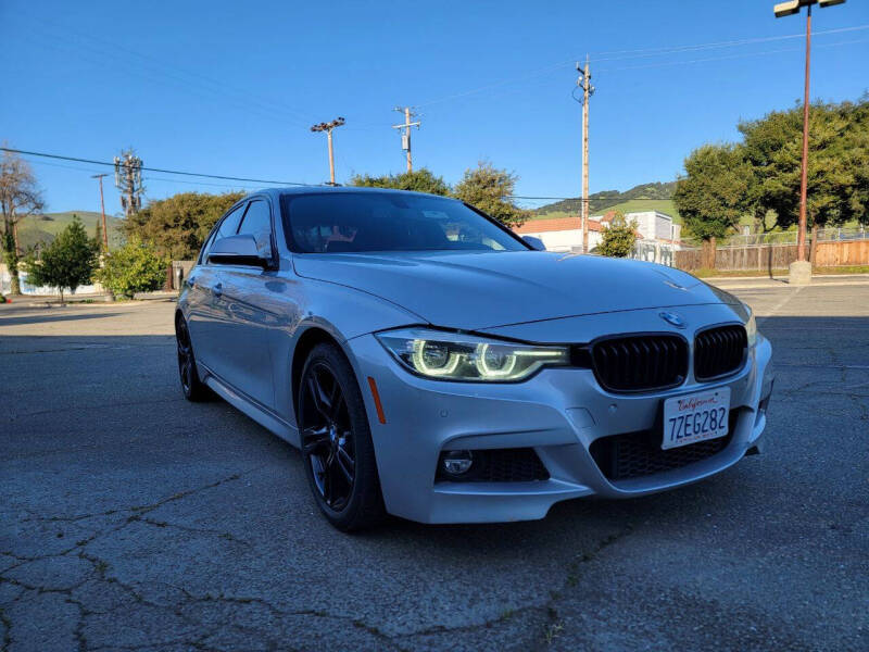 Used 2017 BMW 3 Series 330i with VIN WBA8B9G55HNU50158 for sale in Fremont, CA