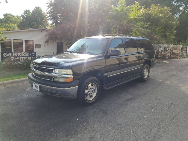 2002 Chevrolet Suburban for sale at TR MOTORS in Gastonia NC