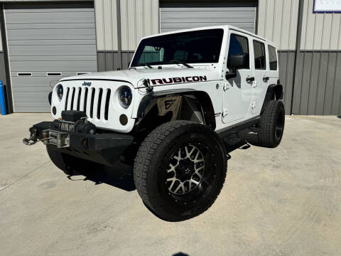 2012 Jeep Wrangler Unlimited for sale at Andover Auto Group, LLC. in Argyle TX