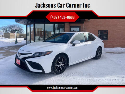 2022 Toyota Camry for sale at Jacksons Car Corner Inc in Hastings NE