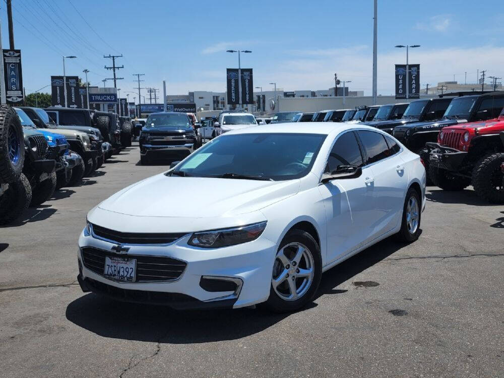 2016 Chevrolet Malibu for sale at Skyline Motors in Fullerton, CA