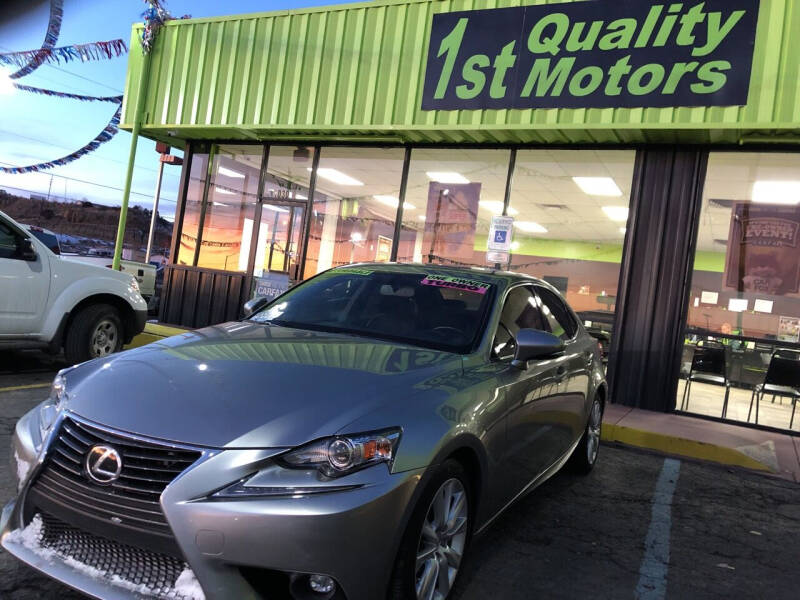 2016 Lexus IS 200t for sale at 1st Quality Motors LLC in Gallup NM