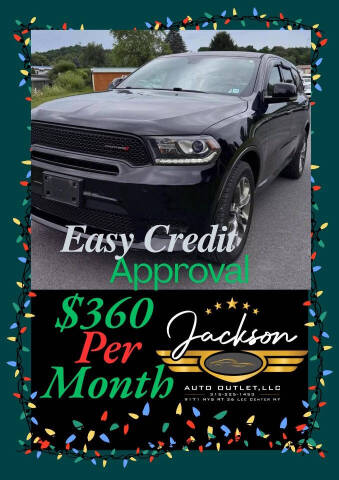 2019 Dodge Durango for sale at Jackson Auto Outlet LLC in Lee Center NY