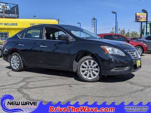 2015 Nissan Sentra for sale at New Wave Auto Brokers & Sales in Denver CO