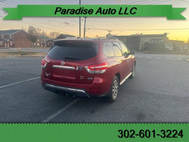 2014 Nissan Pathfinder Hybrid for sale at Paradise Auto in Wilmington, DE